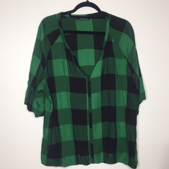 Zara Tops - Zara flannel top